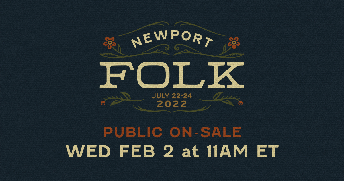 2022 Newport Folk Tickets